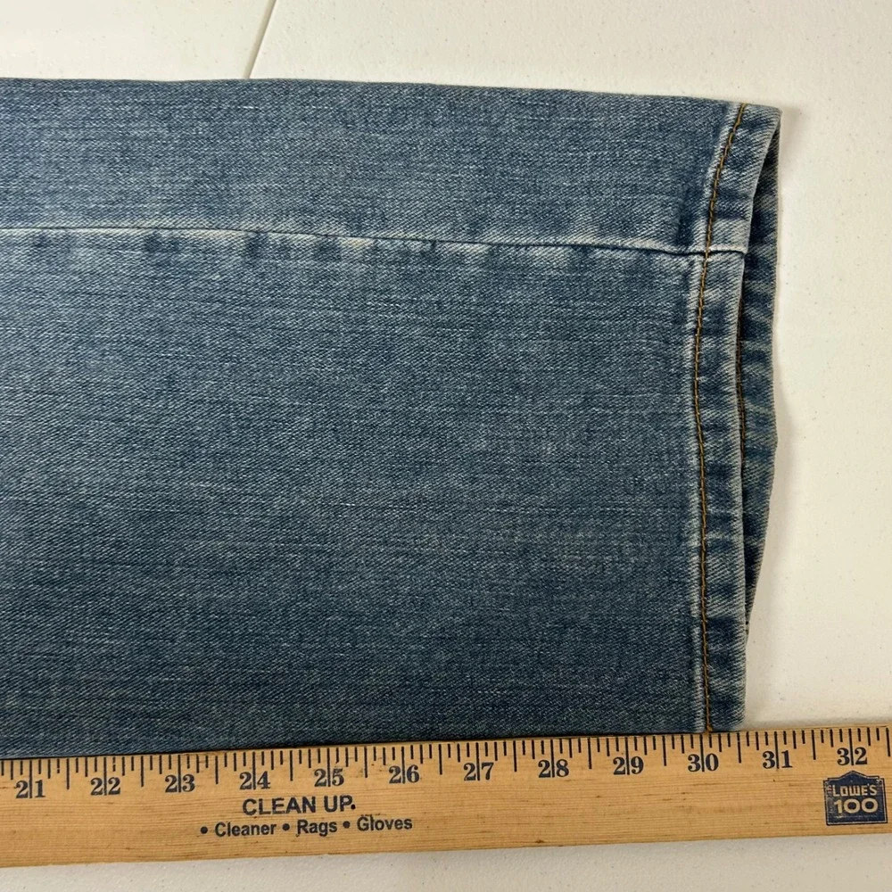 Levi's 505 Regular Fit Jeans Mens 38x30 Blue Straight Leg Denim 2007